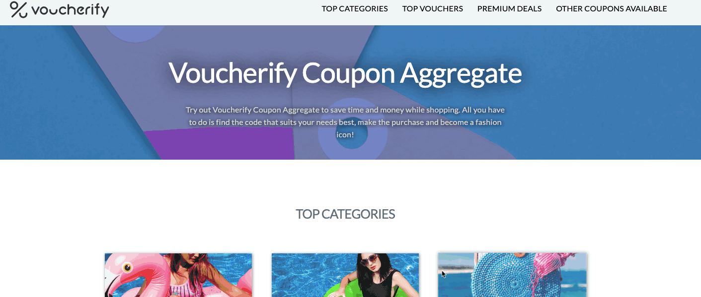 How to create a landing page for promo and discount codes? a hack